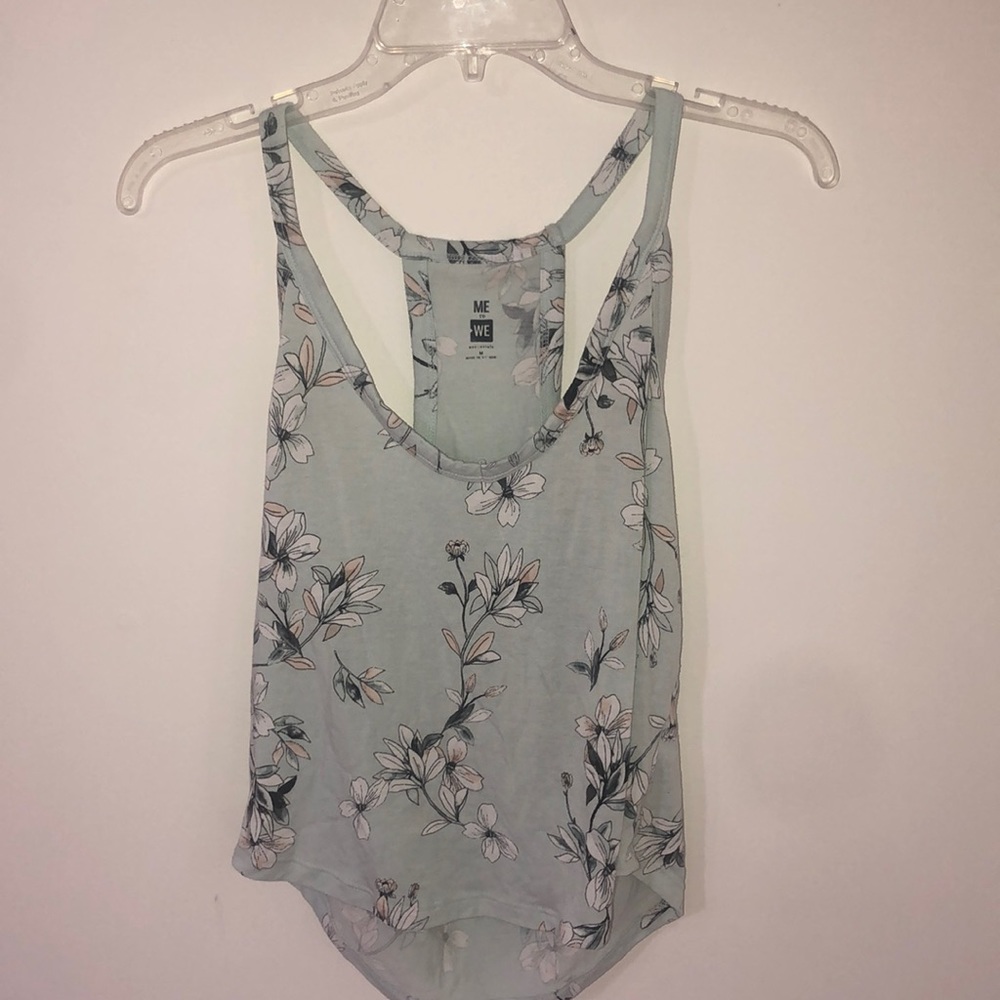 Pa sun Floral Tank Top